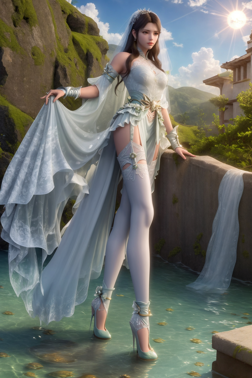 漂亮可爱的薰儿海边美图