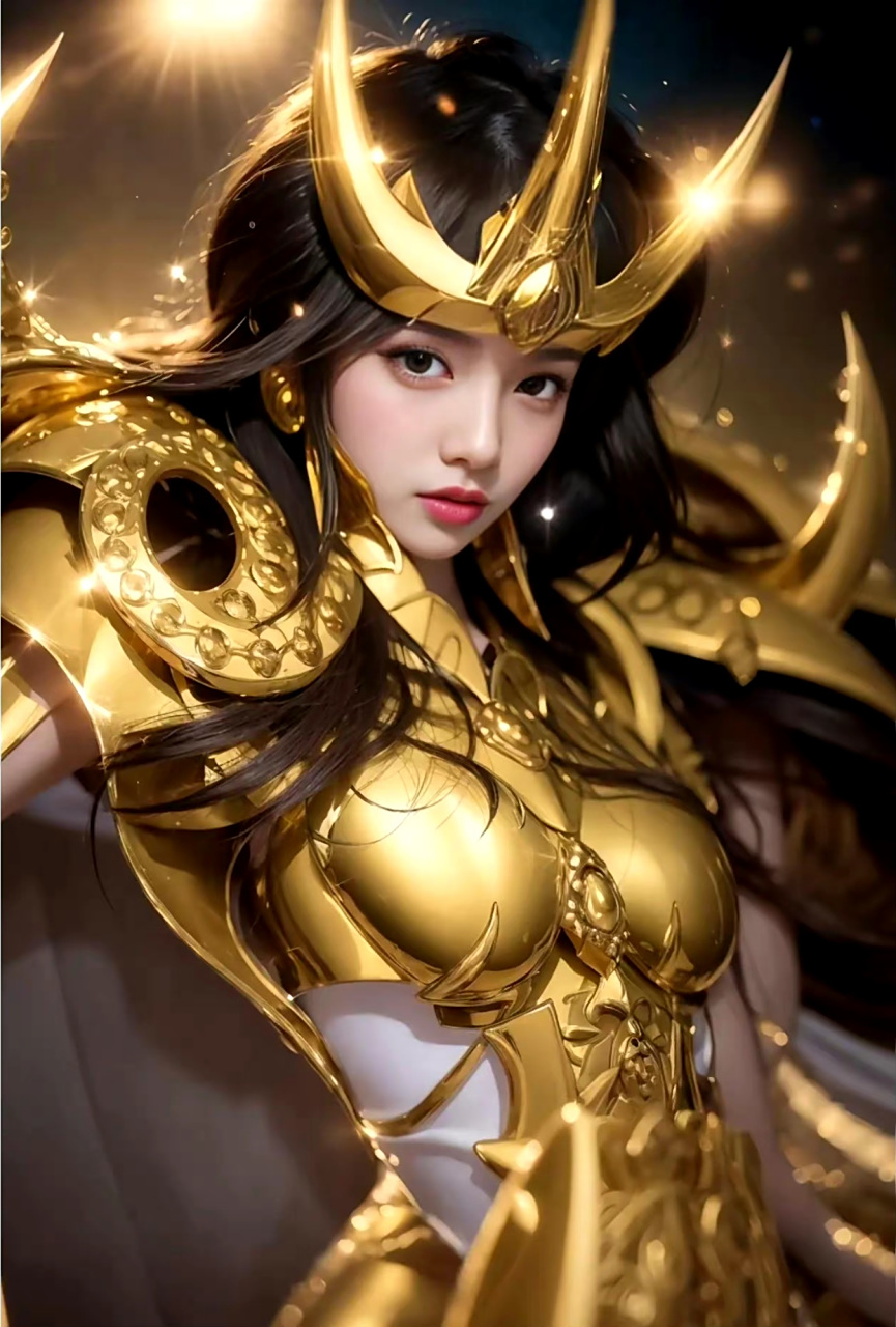 圣斗士星矢:女版天蝎座黄金圣斗士. #动漫# #插画# #圣斗士星矢