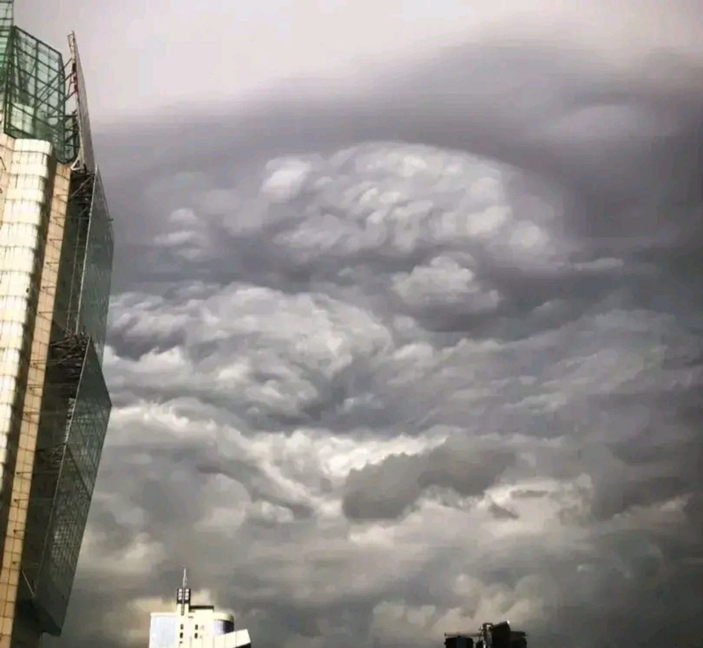 天津出现"诡异云团",糙面云你了解多少?