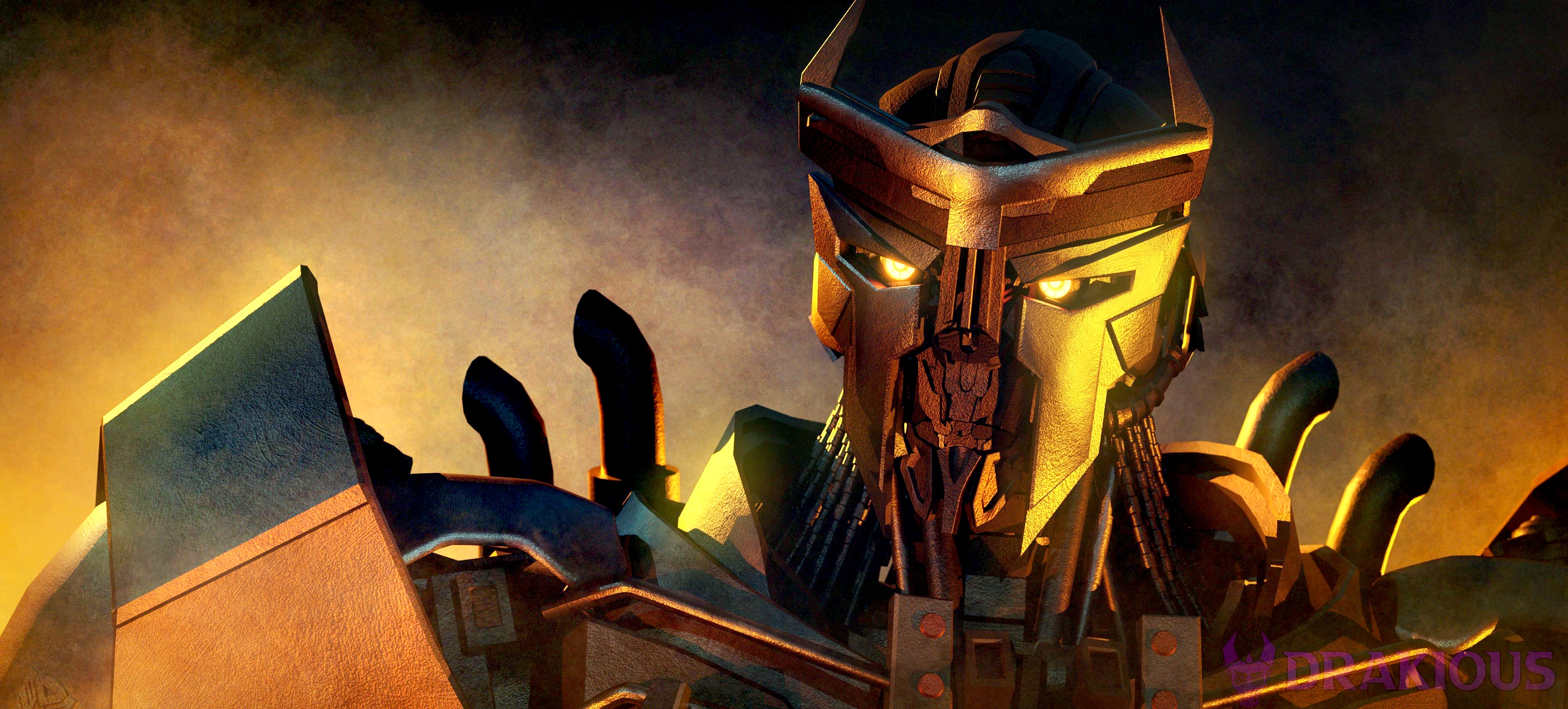 建模欣赏:《变形金刚:超能勇士崛起》天灾建模