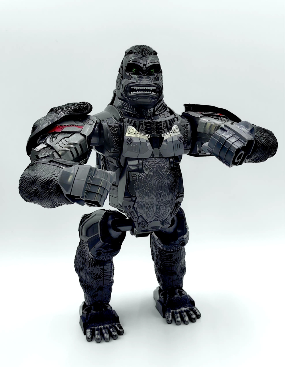 模型欣赏:佑虎模型 头高30厘米的超能勇士黑猩猩队长,by shentutoybox