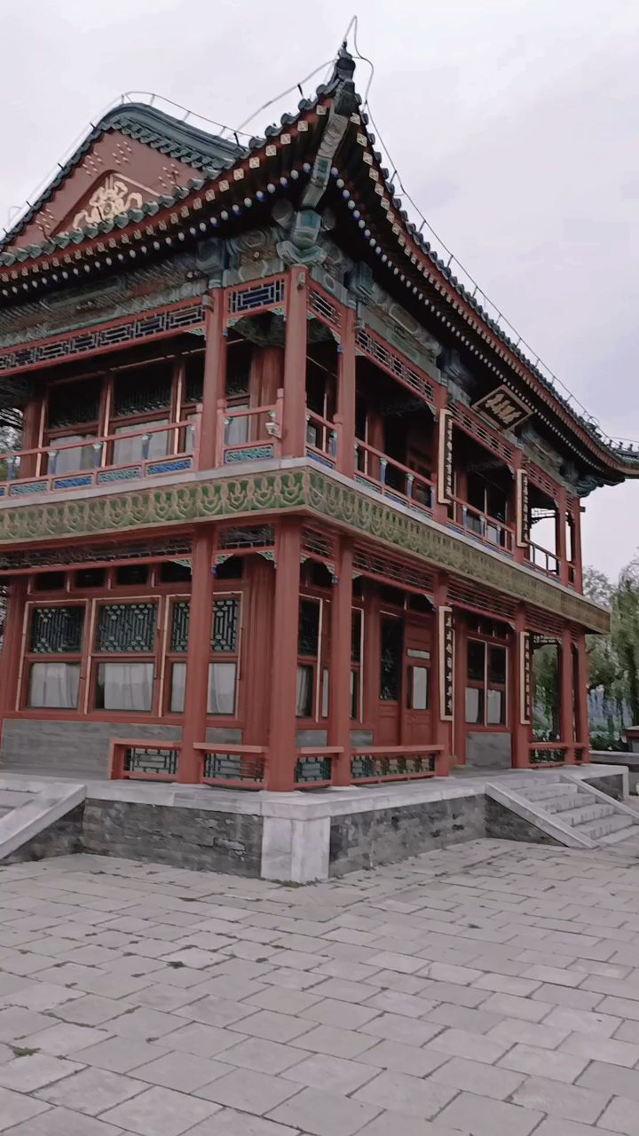 北京颐和园一角!