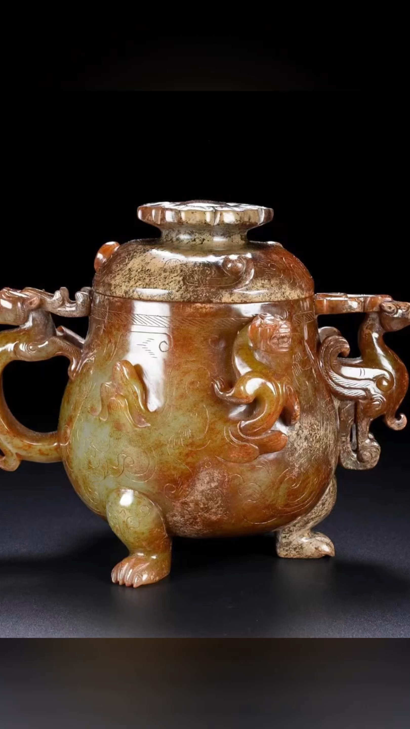 古玉老玉和田玉 大杯子