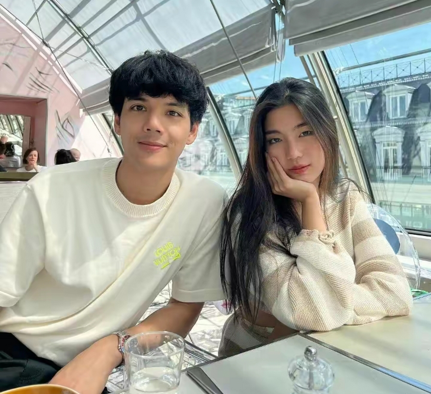 泰星nicky与goy回应称 已和平分手并无第三者插足  近日泰星nicky