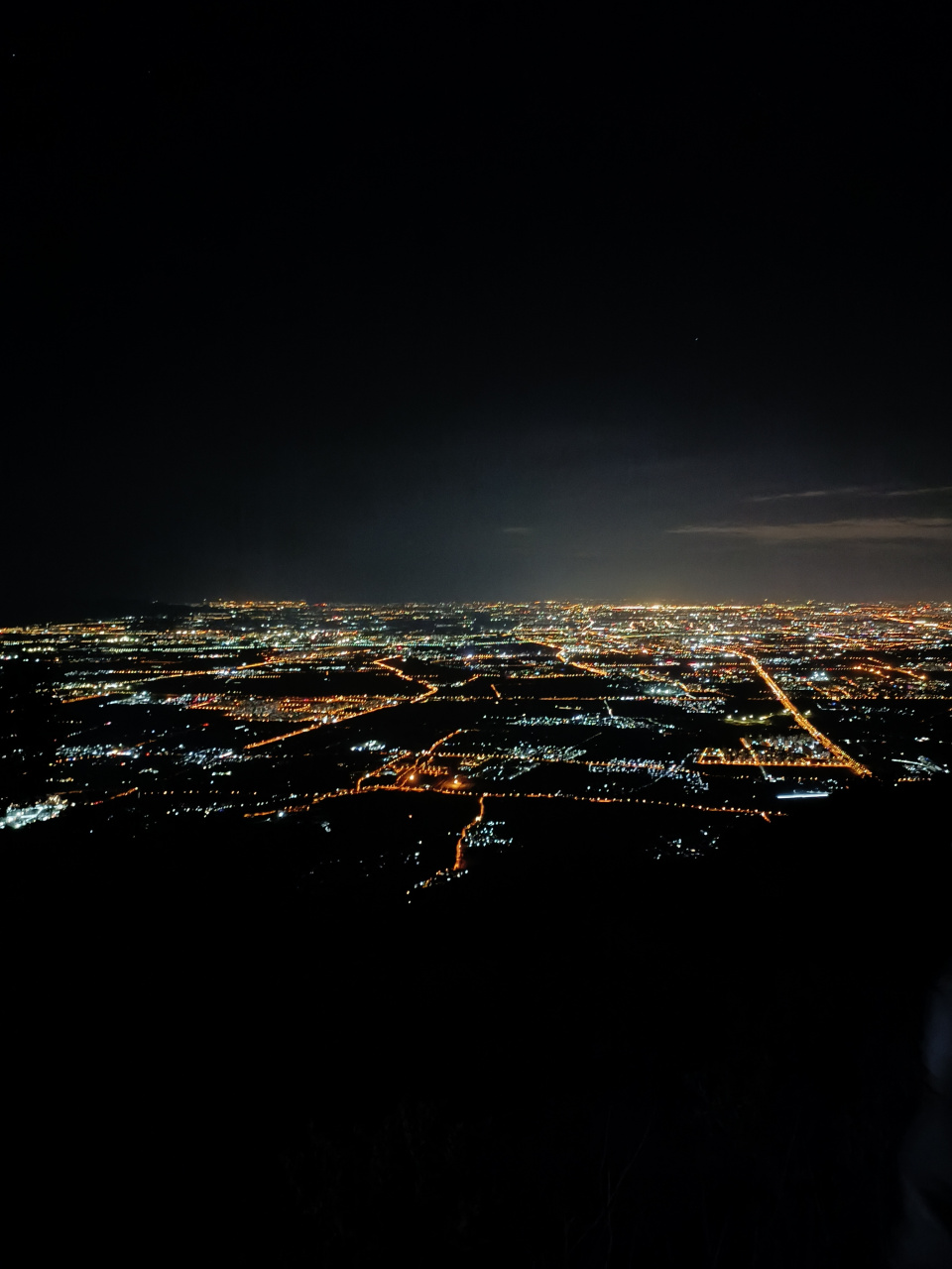 北京鬼笑石夜景图片