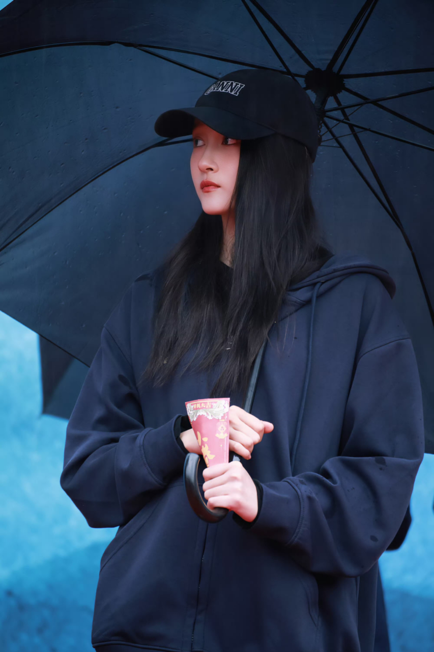 关晓彤晒开机照,期待新剧