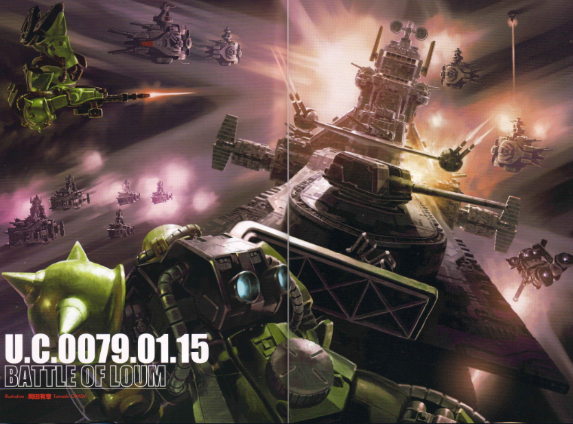 《机动战士高达》世界中的"一年战争"史,人口总数一半以上消亡