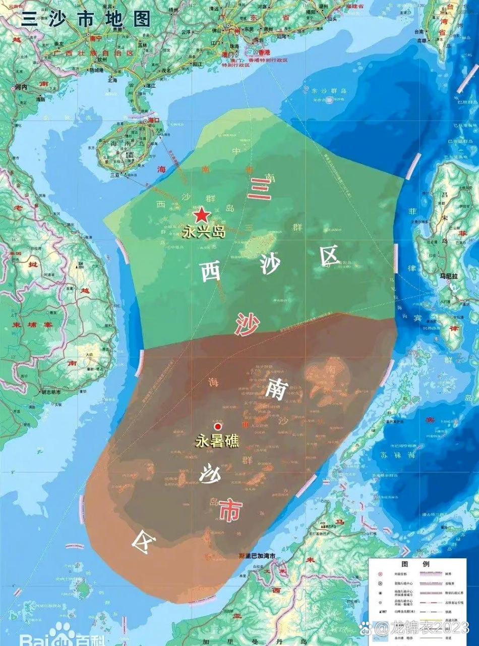 茫茫大海上的永兴岛,面积仅有3个平方公里,是三沙市政府驻地.