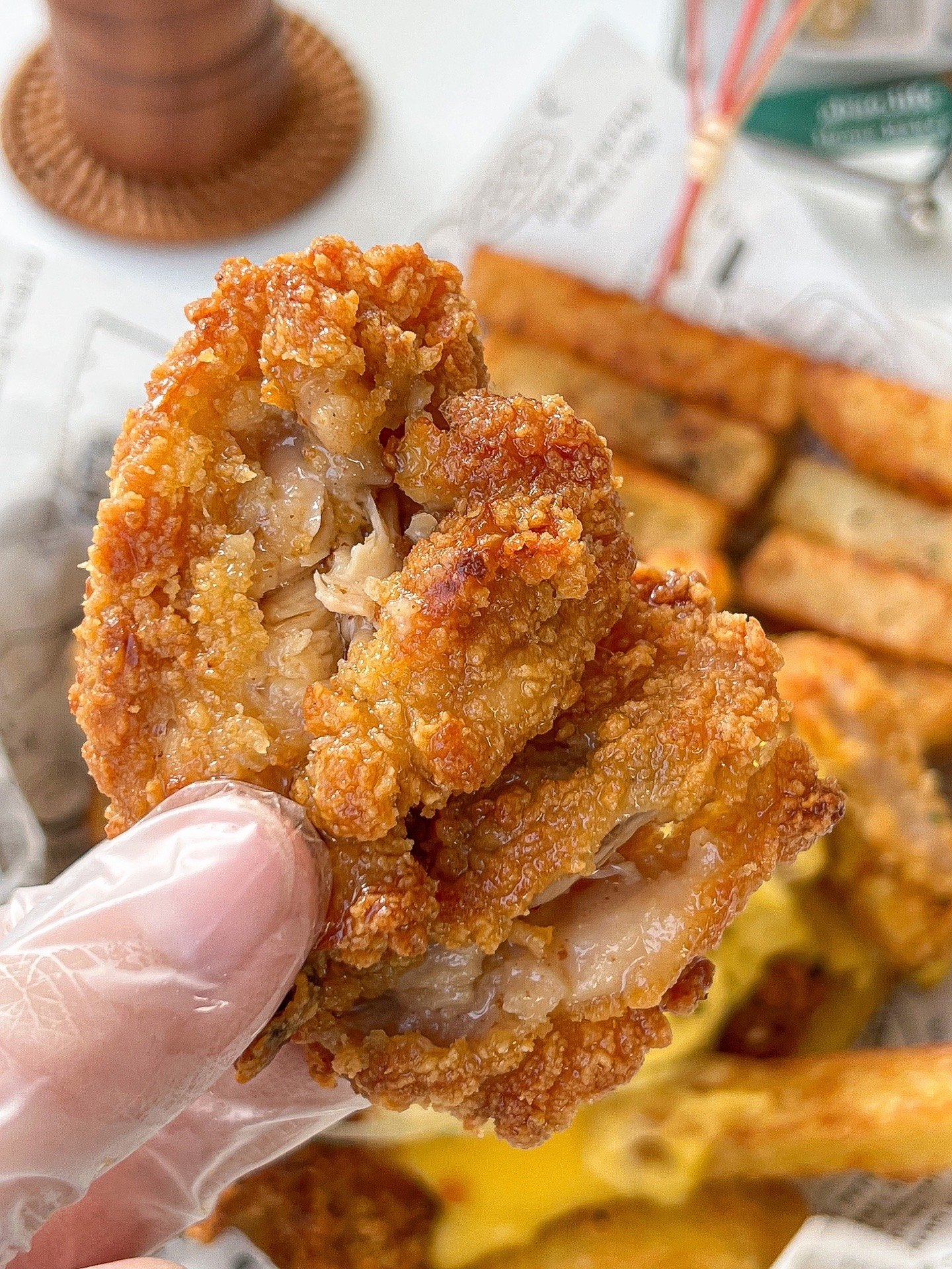 今日分享芝士奶酪炸鸡