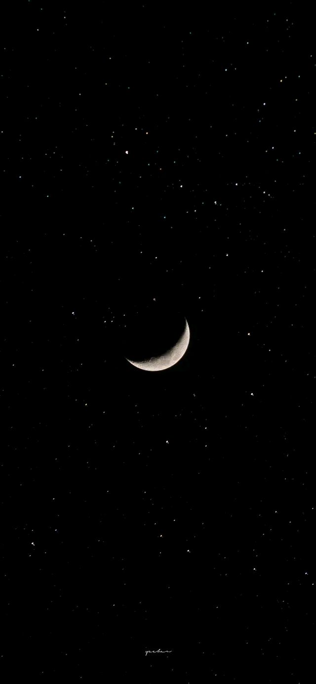 月亮背景图微信图片