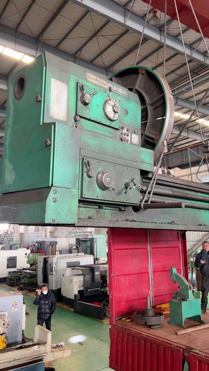 二手车床回收,星火61160*3米车床到一台-度小视