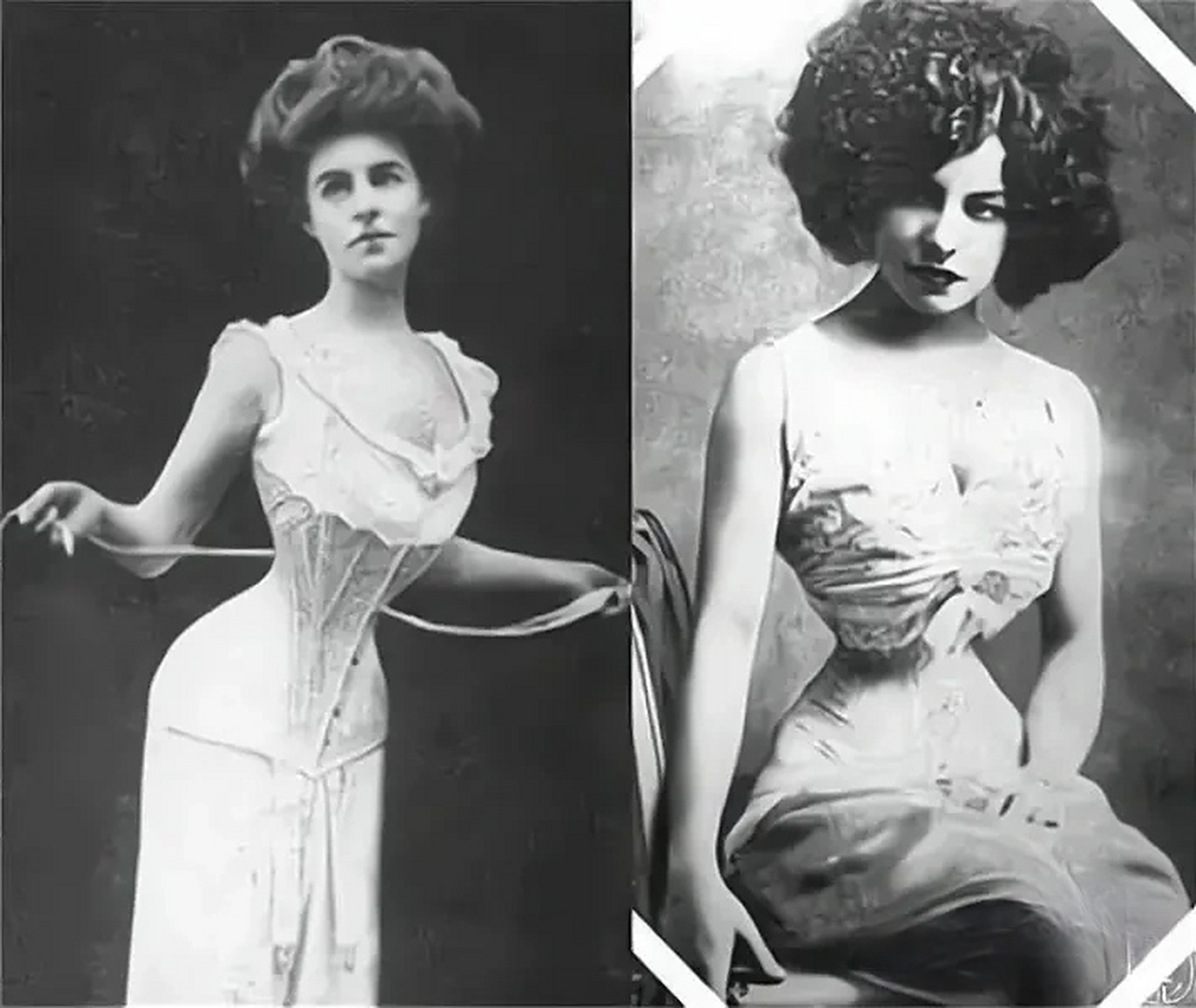 维多利亚时代,英国上流社会的束腰女子 英国贵族妇女从少女时期开始