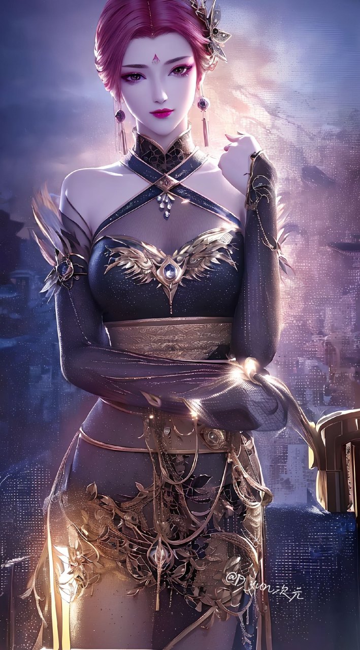 雅妃大姐姐 #二次元# #动漫