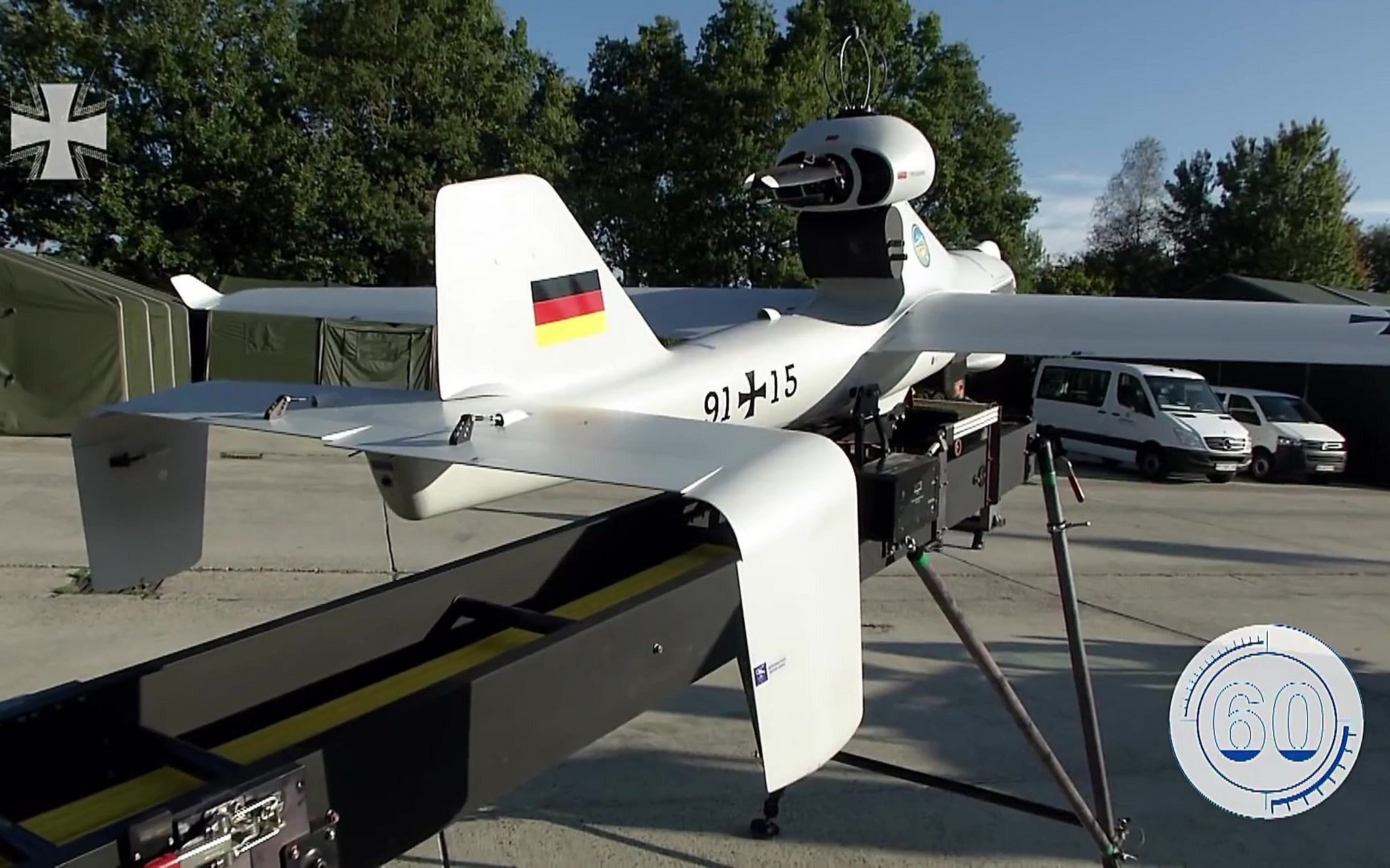 莱茵金属公司将向乌克兰交付最现代化的无人侦察系统luna -  德国