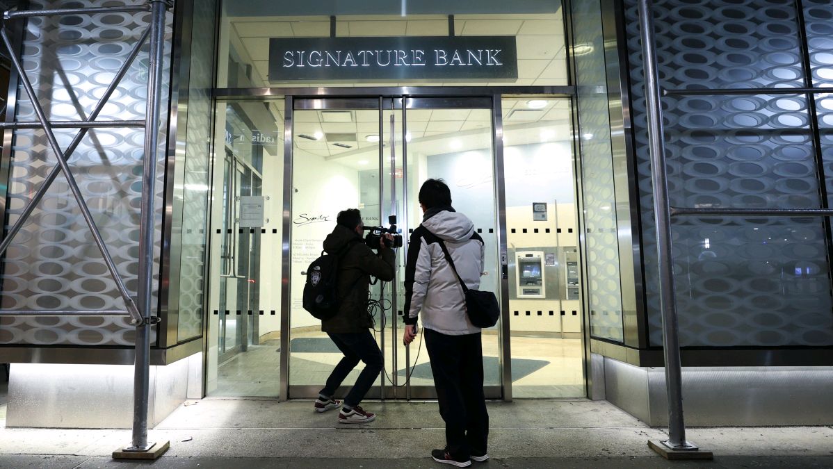 又一家美国银行signature bank倒闭