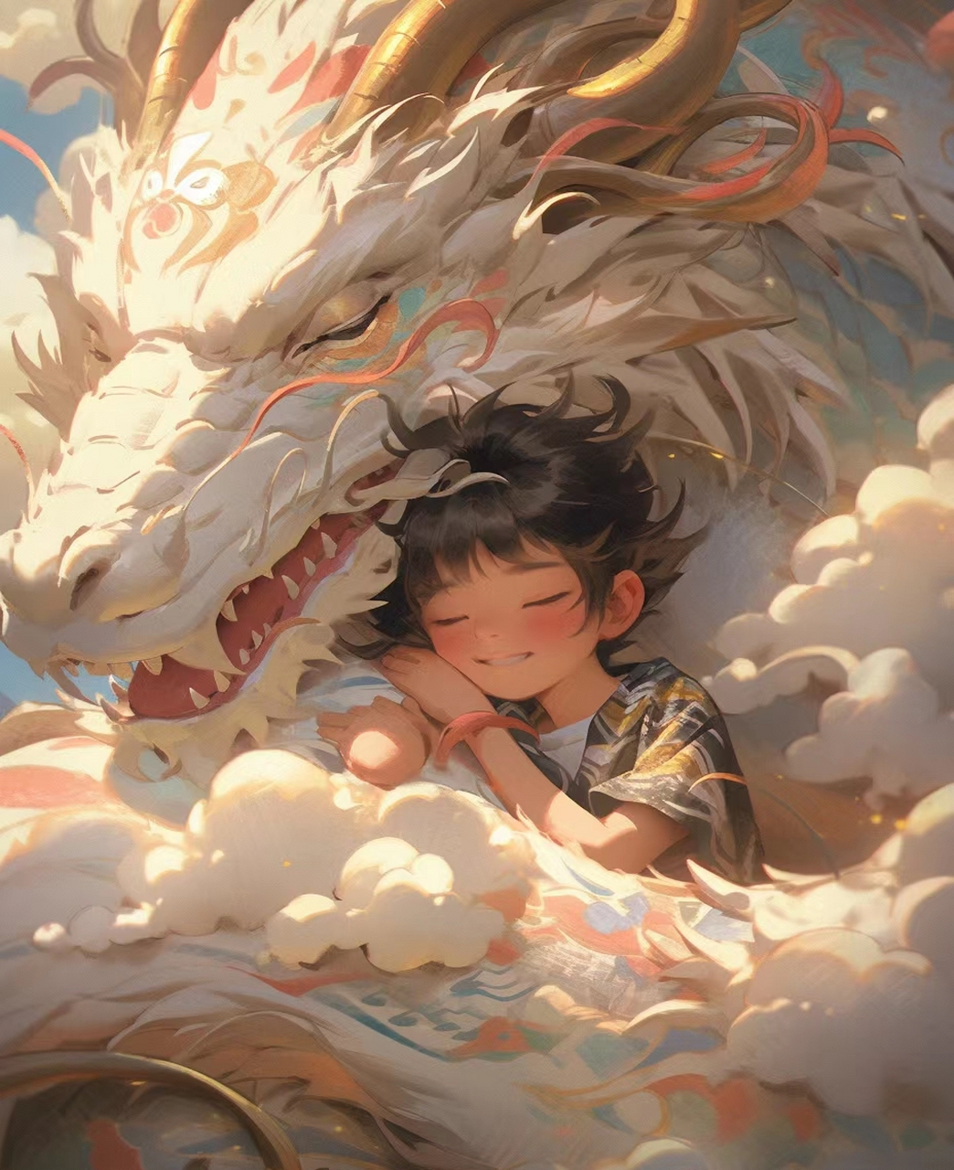 十二生肖拟人之辰龙#ai绘画