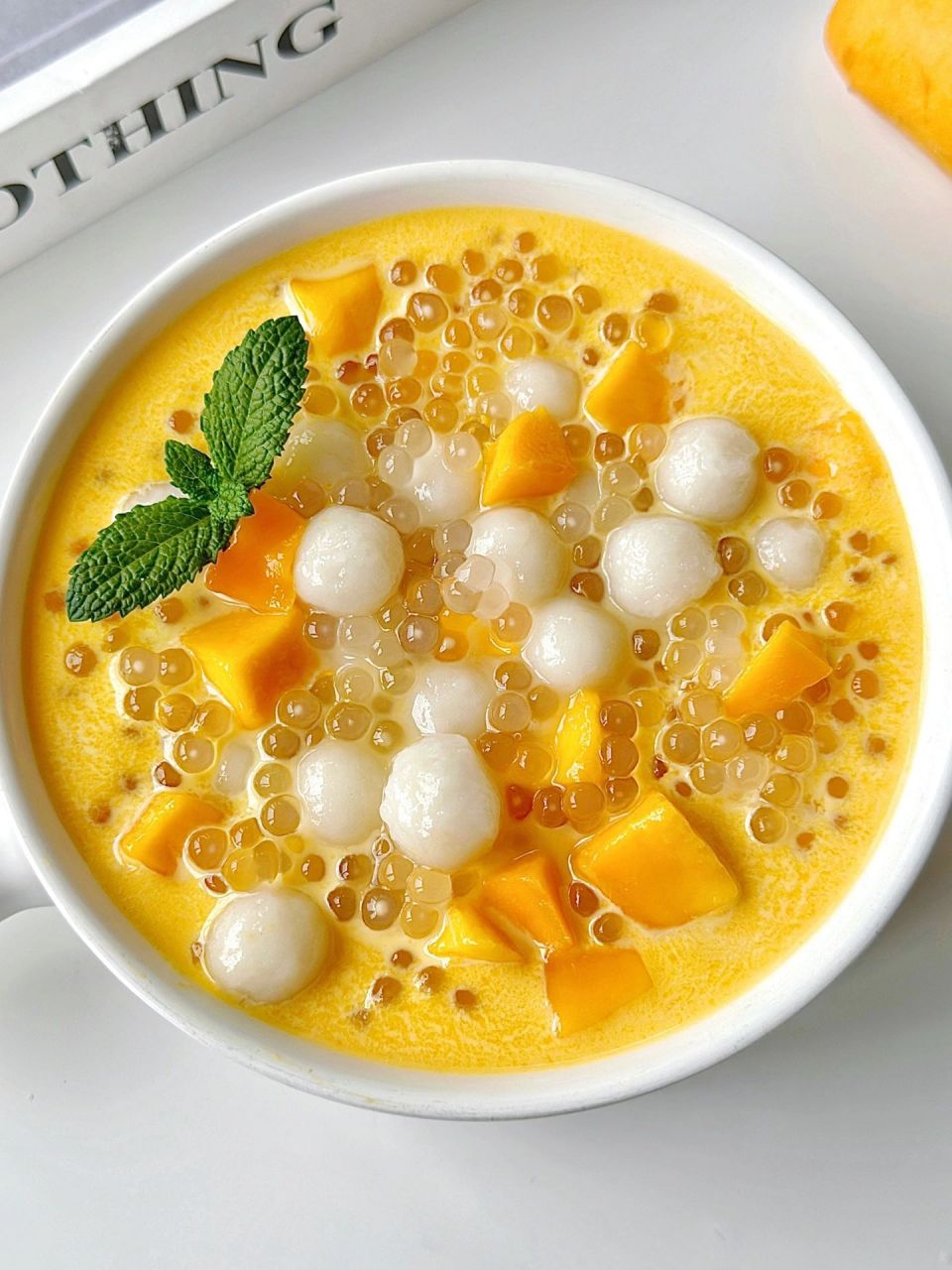 自制芒果圆子西米露!好吃哭了! 芒果香甜浓郁!圆子糯糯叽叽!