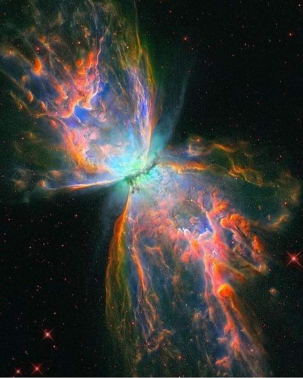 探秘蝴蝶星云,宇宙中最美的天体  蝴蝶星云是宇宙中最美的天体之一,本