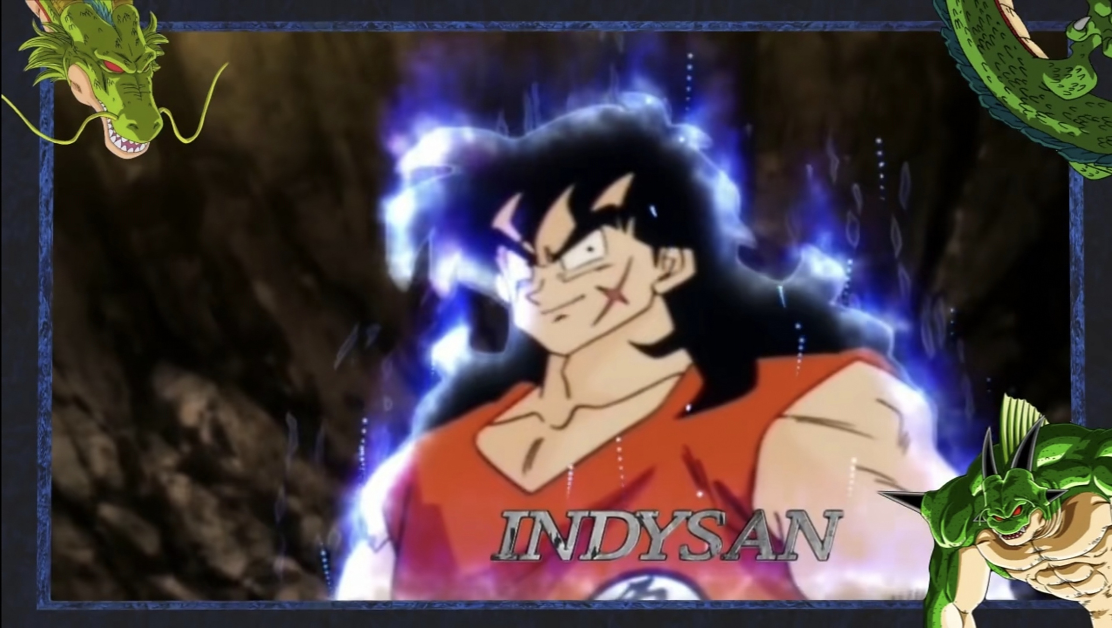 雅木茶高光时刻,变身自在极意爆锤吉连,来自某位同人大佬作品,仅供