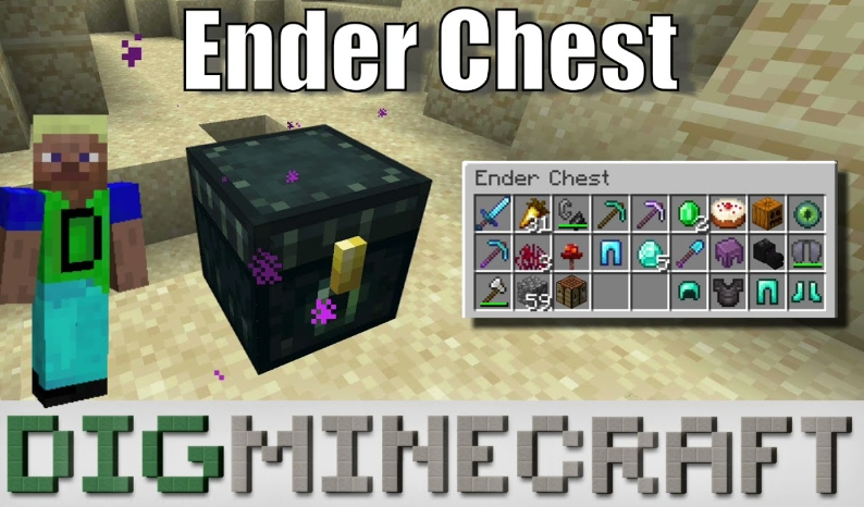 我的世界末影箱怎么带走