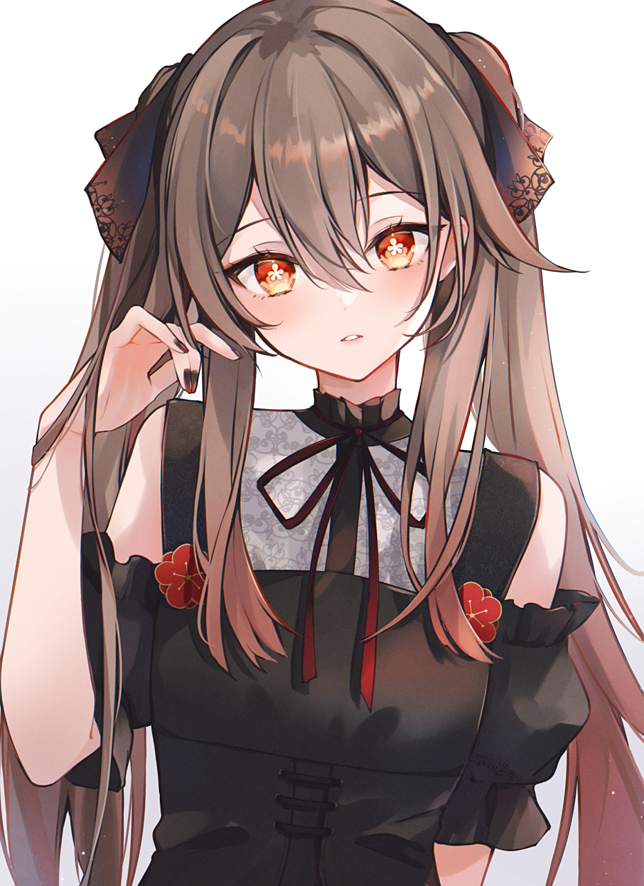 朱緋茜ΦωФ,时尚前沿的胡堂主#二次元美图# #我爱二次元# #原神胡桃