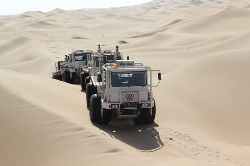 可以人工制造地震的车——震源车,它有什么神奇的用处