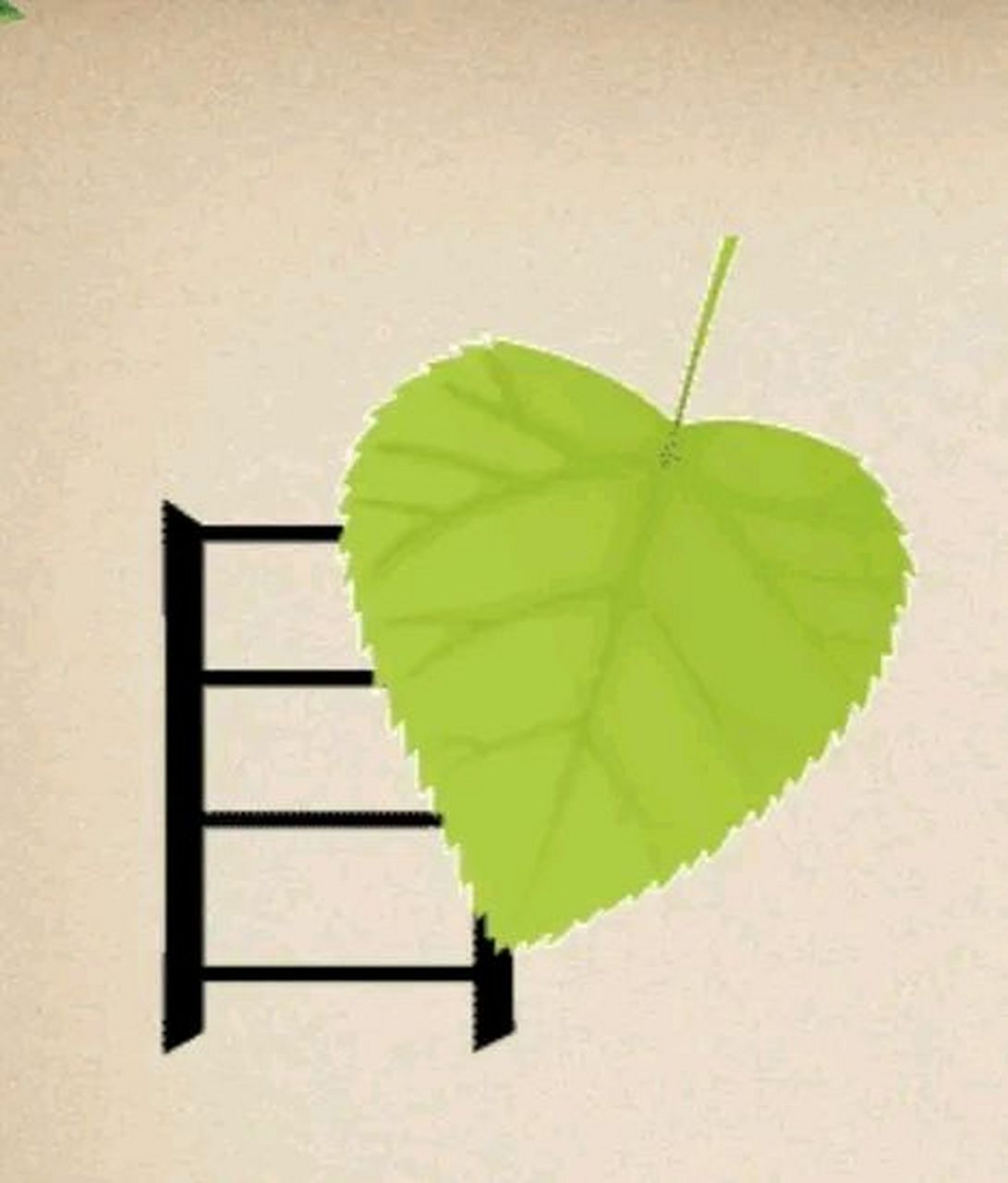 看图猜成语: 一片树叶遮着一个字, 这个字看起来像"目"字!