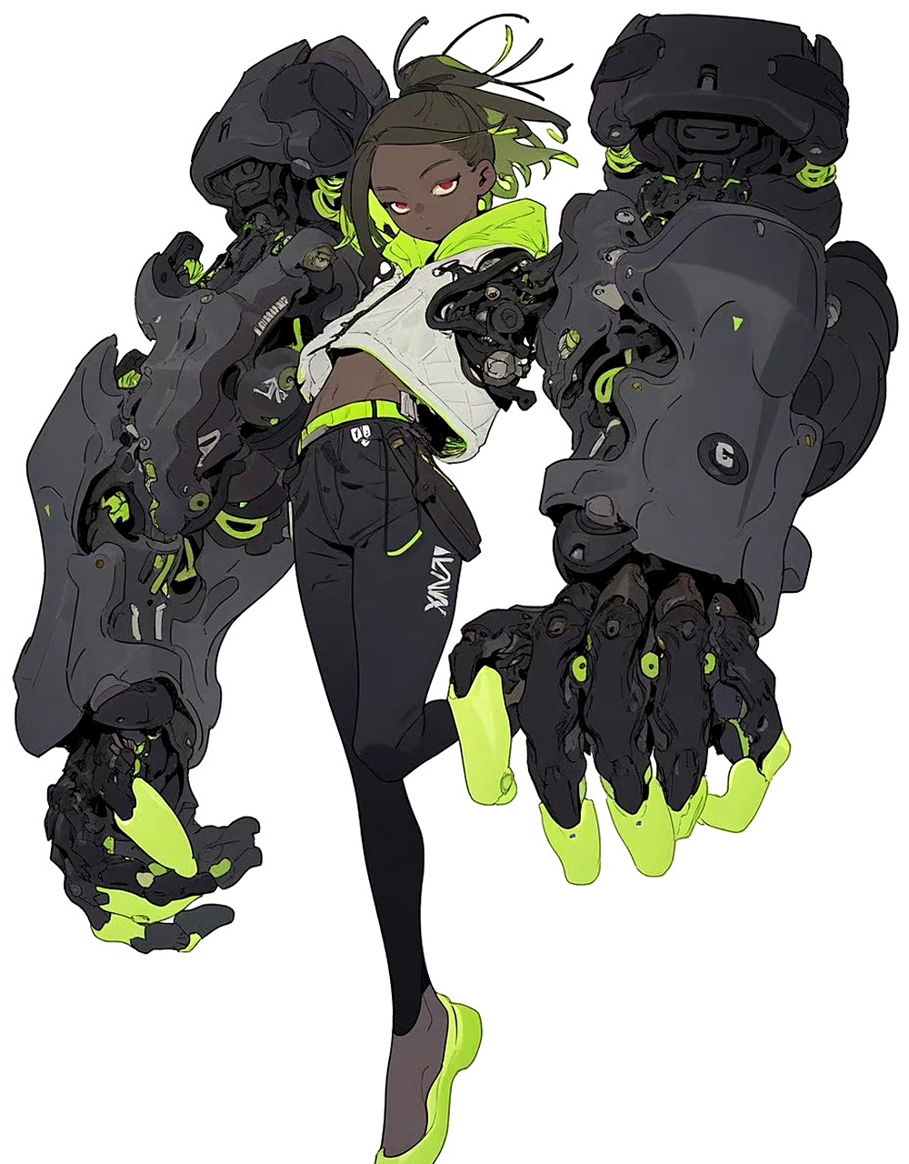 动漫# #插画# #机甲