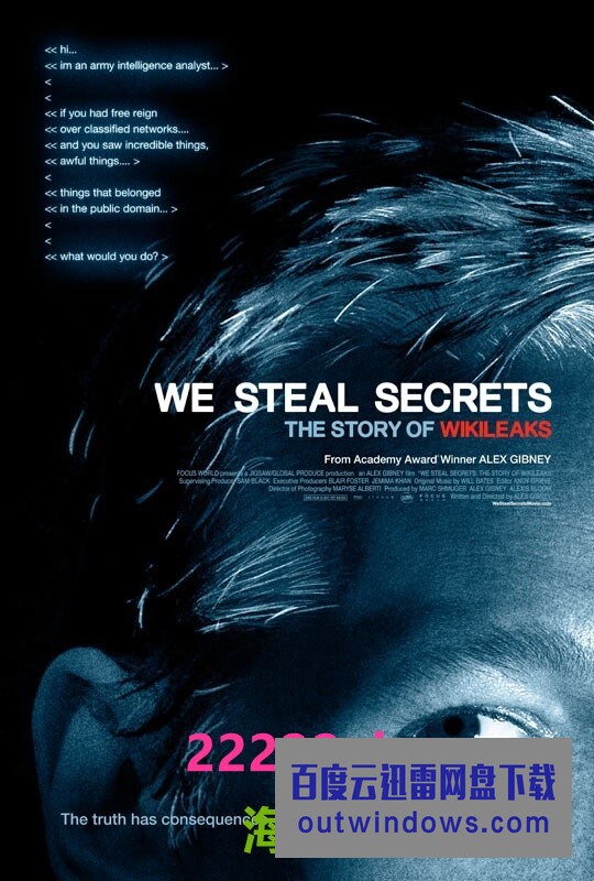 《我们窃取秘密：维基解密的故事》1080p|4k高清