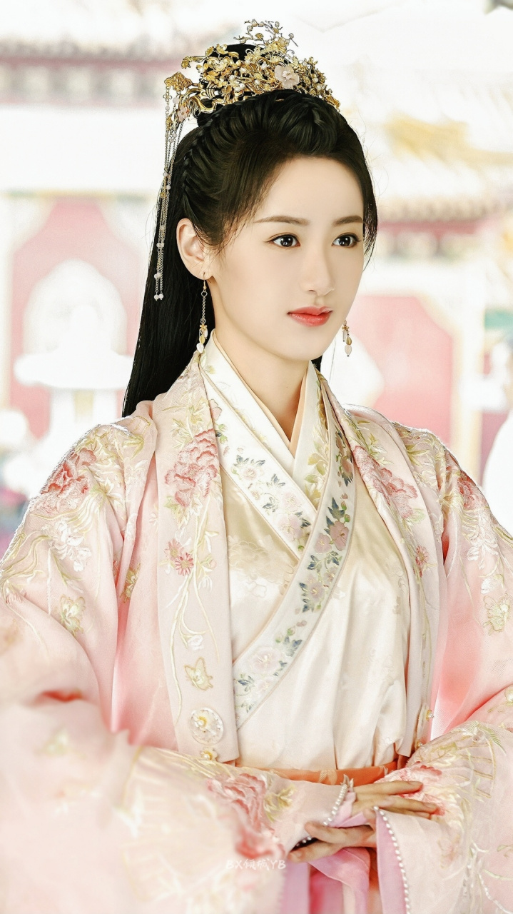 袁冰妍古装壁纸第四弹 眼含情眉含笑的袁美人