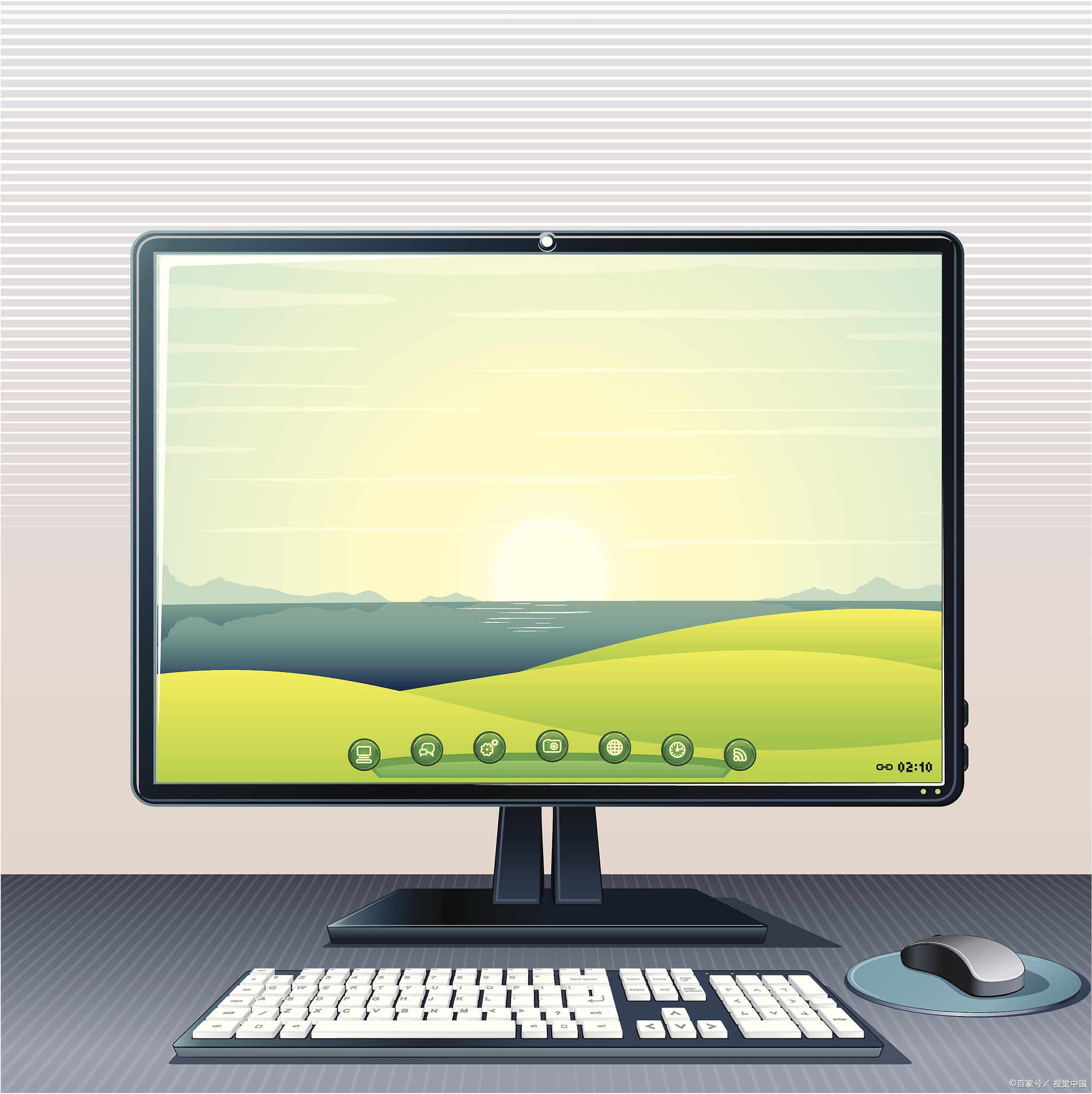 电脑屏保怎么设置