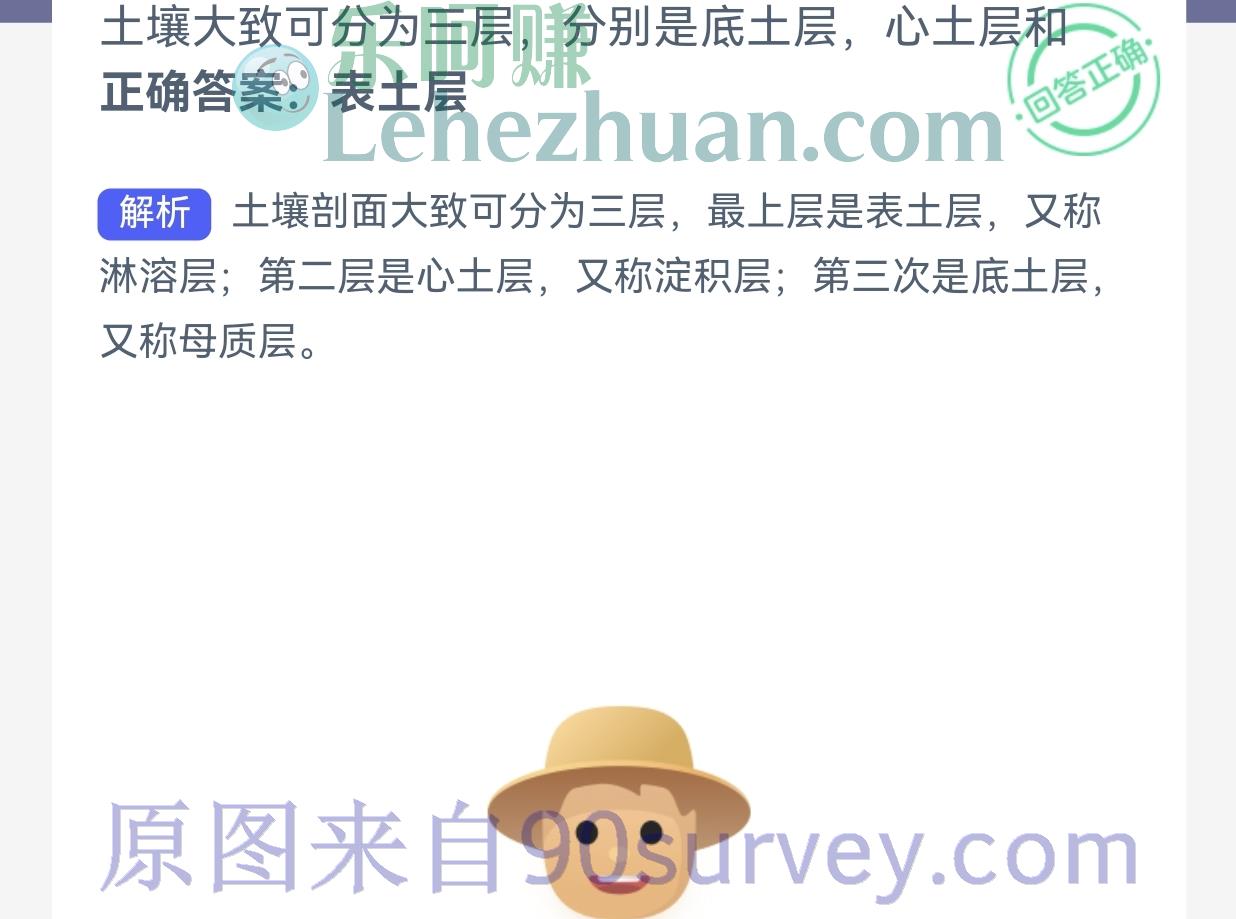土壤大致可分为三层，分别是底土层，心土层和什么？正确答案：表土层