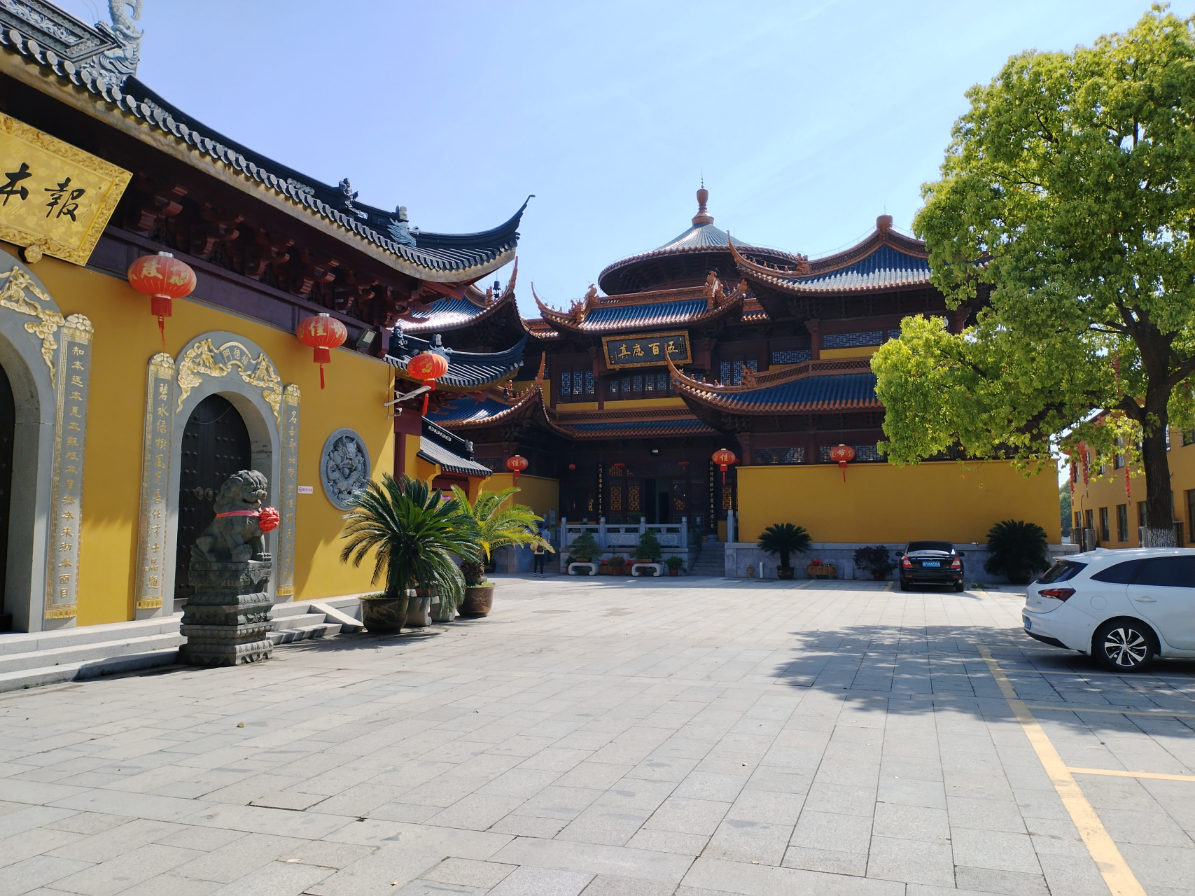 平湖的报本禅寺,大气磅礴