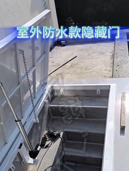 常州市酒店安装地下室隐形门酒窖门电动隐藏门