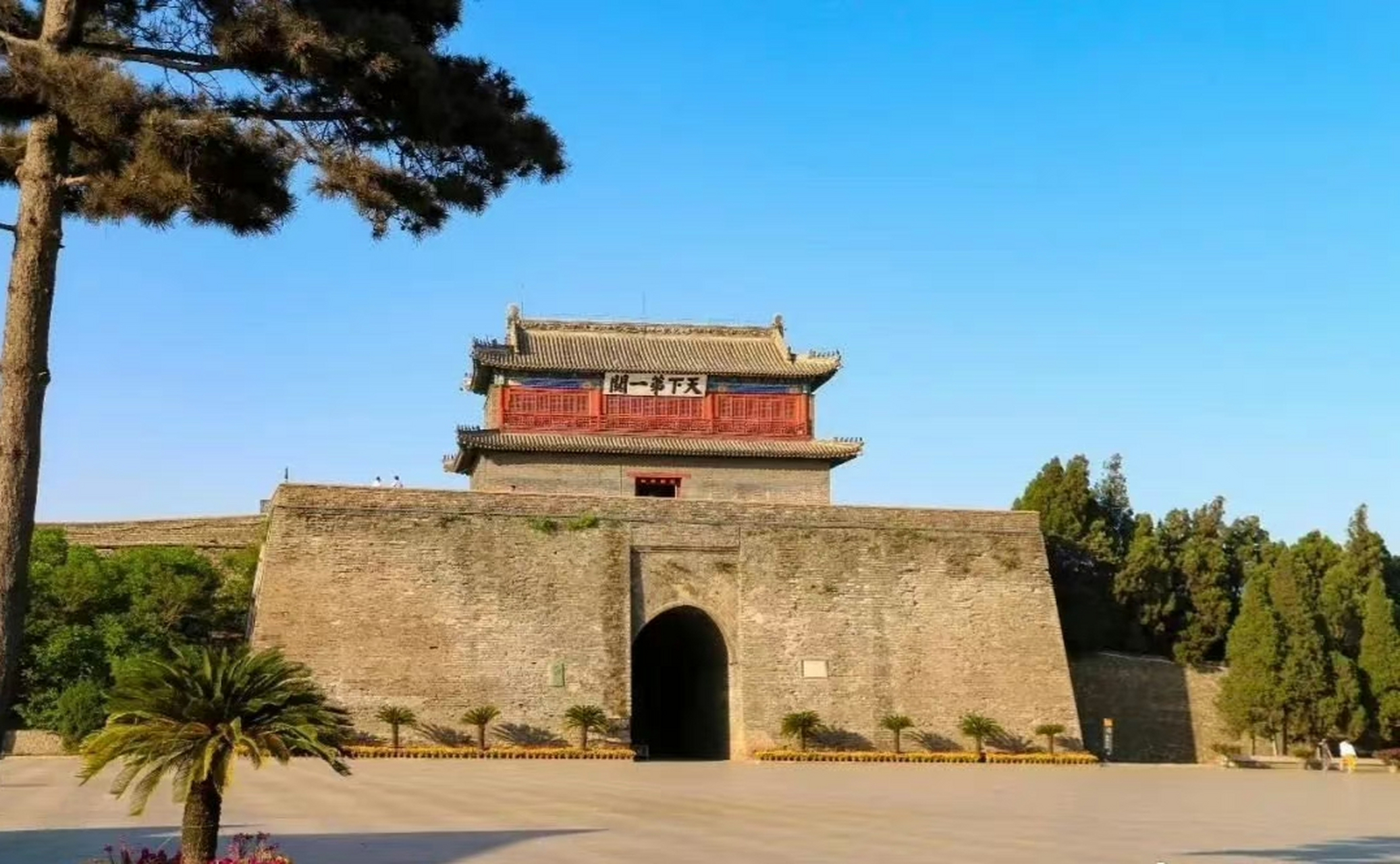 中国九大名关——山海关,号称天下第一关,位于河北省秦皇岛市东北15