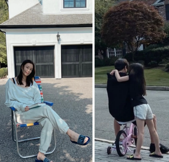 相佑妻子孙泰英晒照 俩孩子窃窃私语的样子引关注