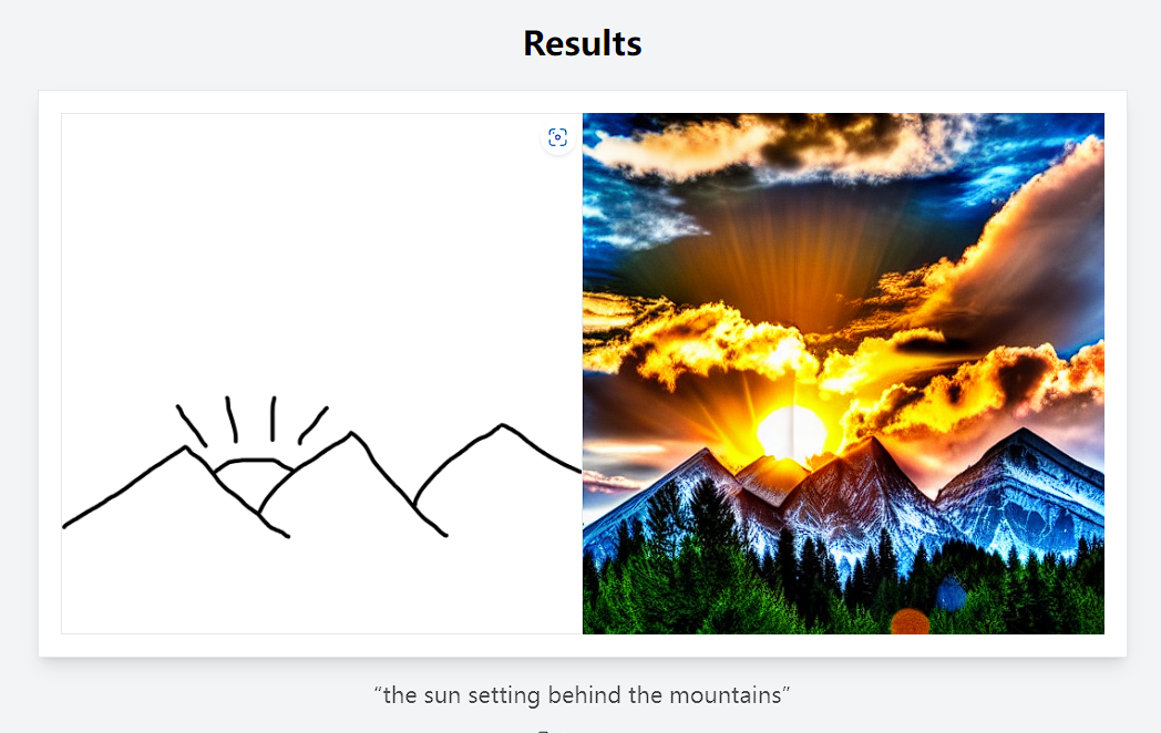scribble diffusion:利用ai,把你的手绘草图变成精美图像