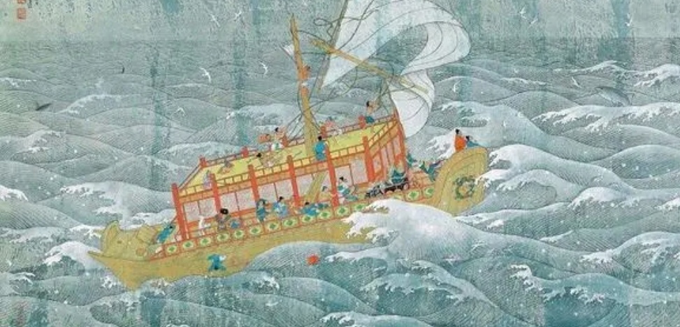 鉴真和尚东渡日本