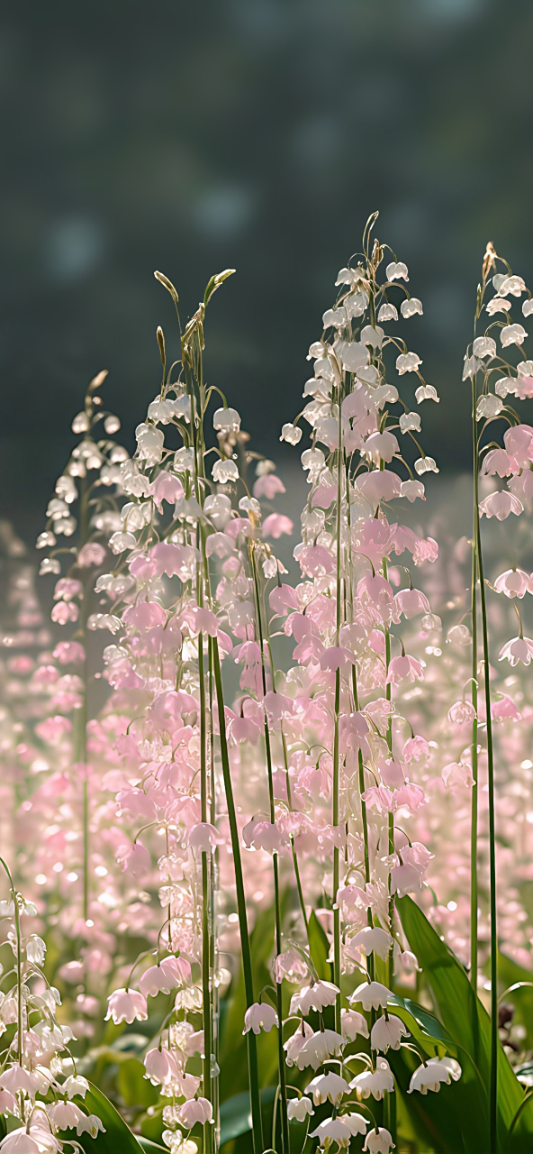铃兰花语:幸福永驻,幸福归来.
