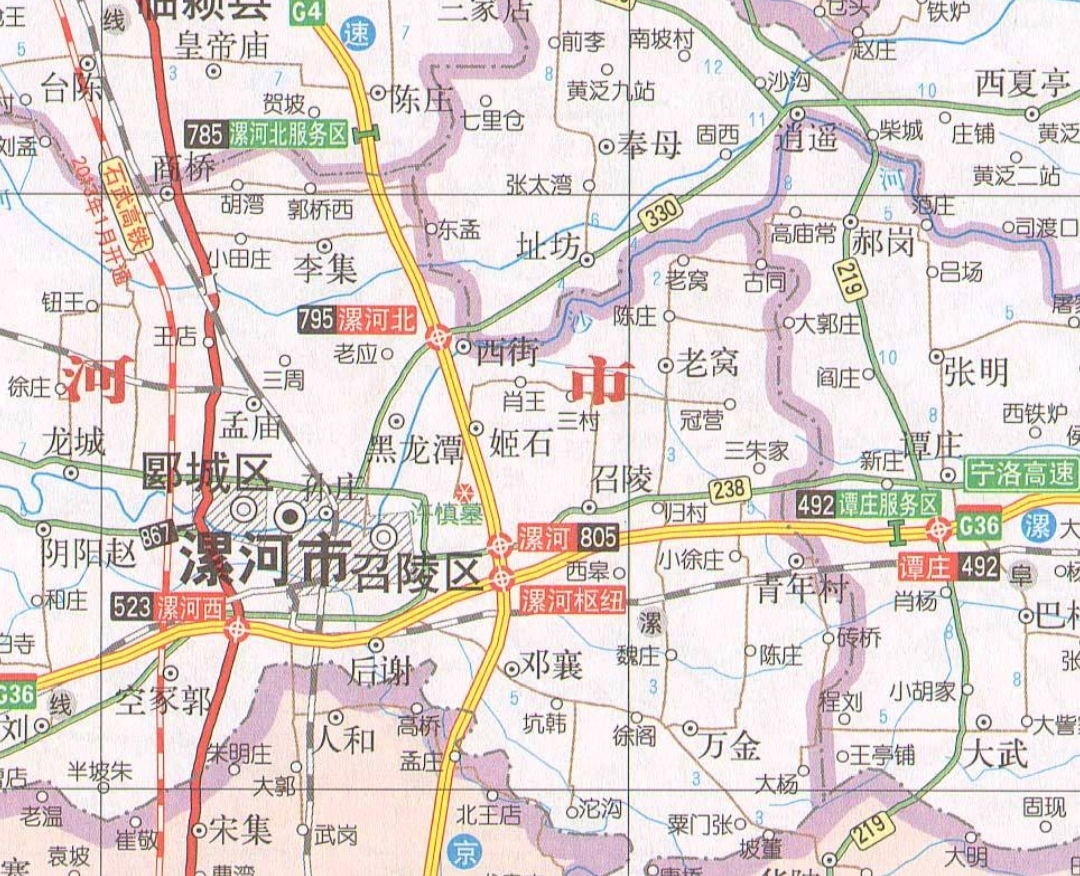 漯河地图导航图片