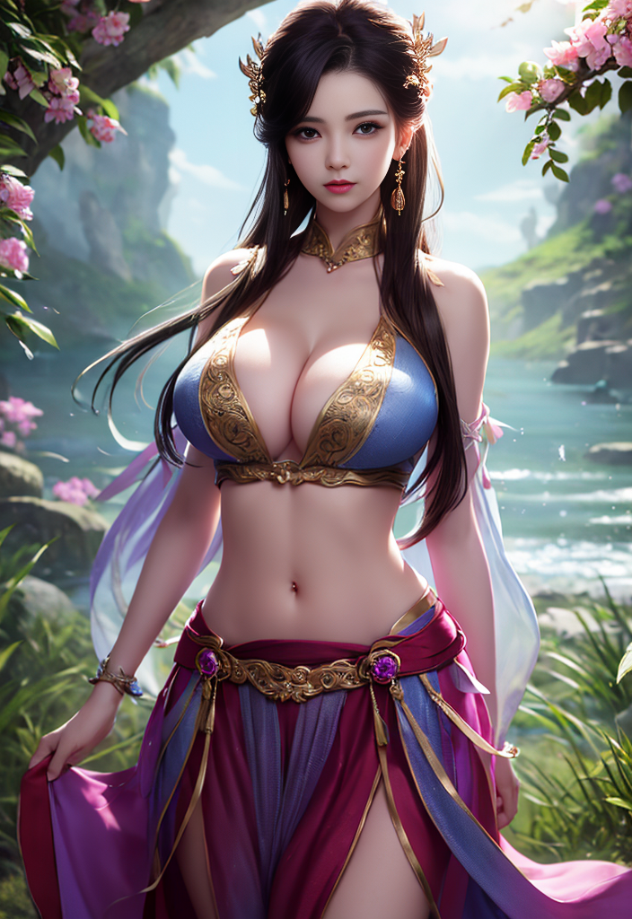 云母屏风掩映,水晶帘幕低回