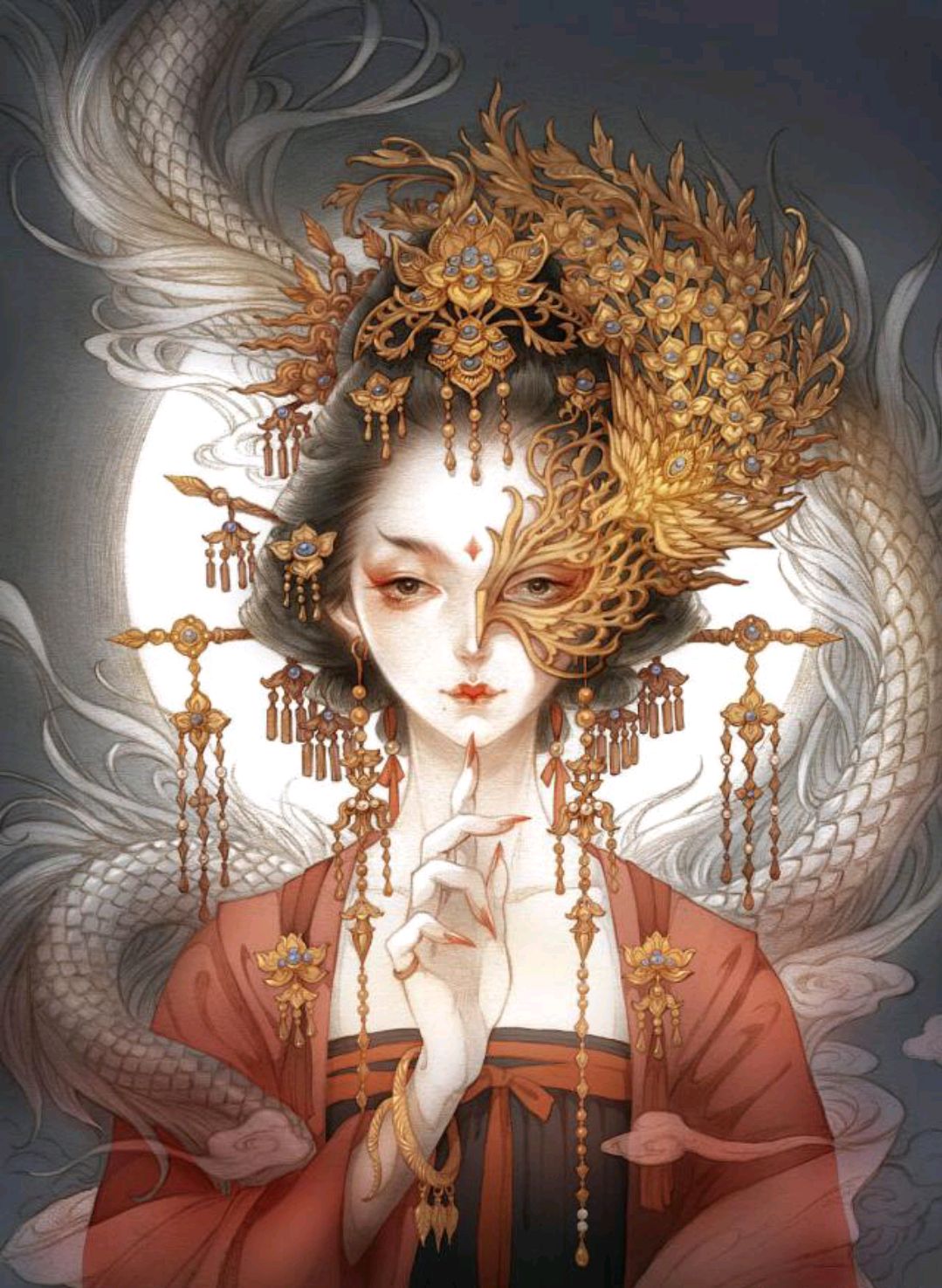 中国历史上最具想象力的恶作剧:徐妃半面妆