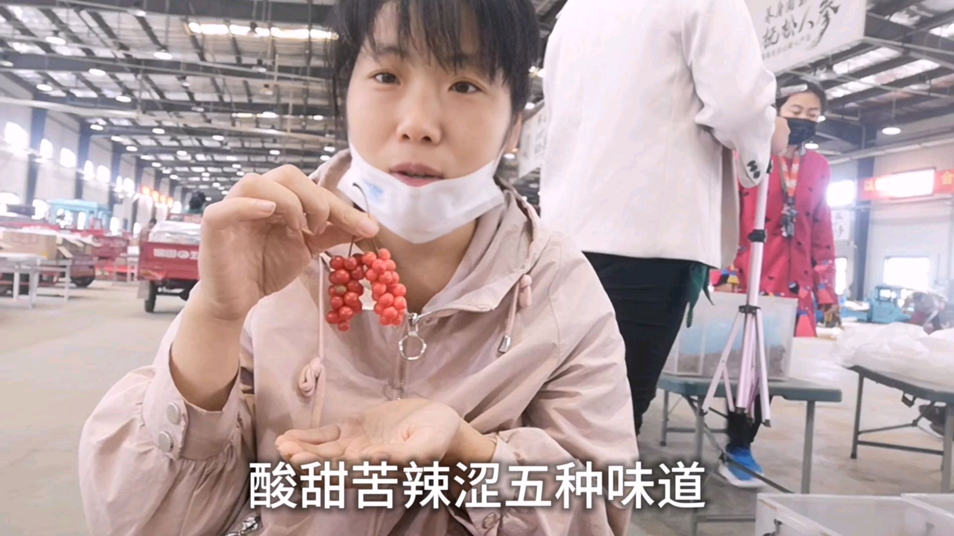 小蕾带你逛长白山人参市场,东北土特产你认识多少