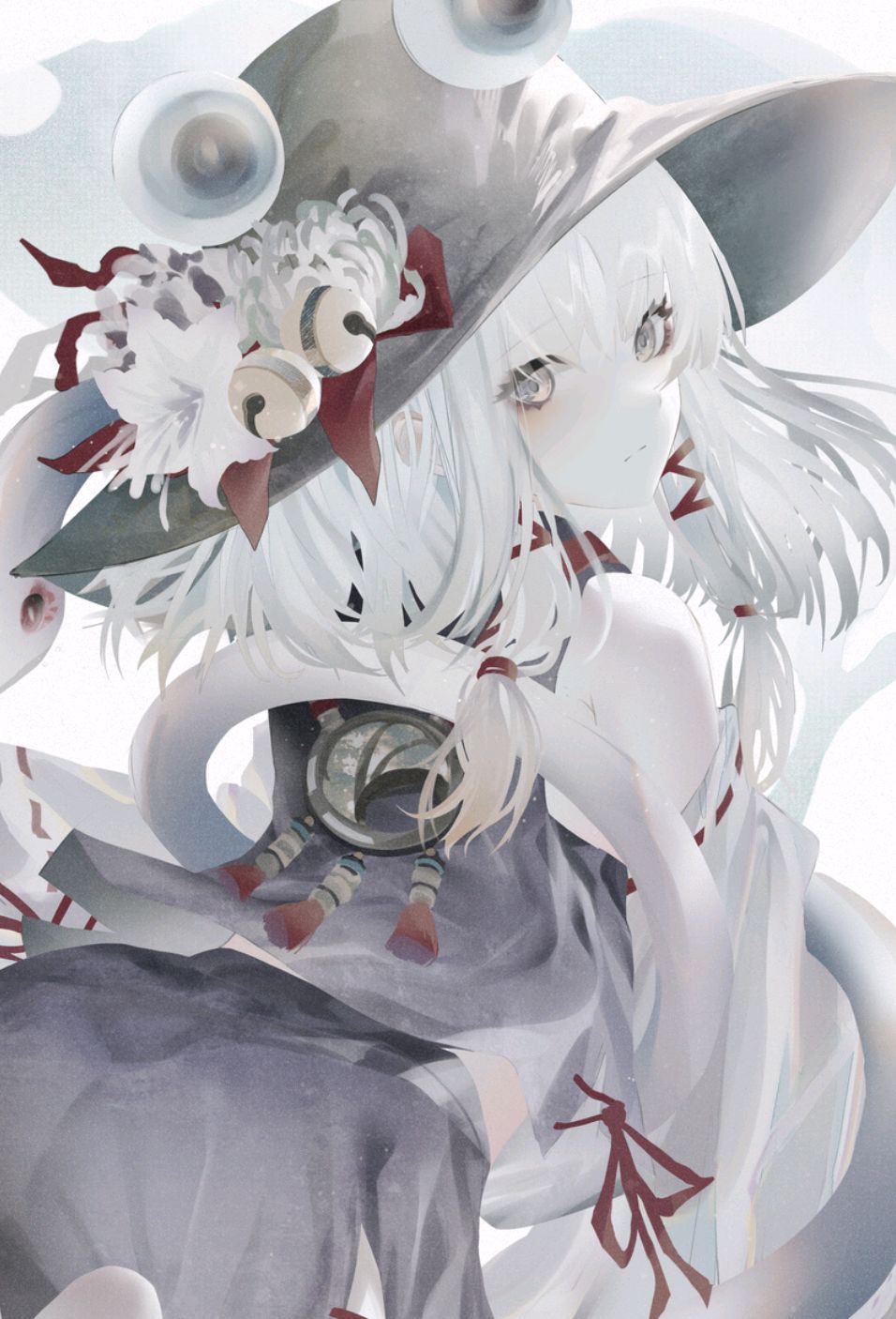 忧郁美学少女—画师笠木梨ceey作品欣赏