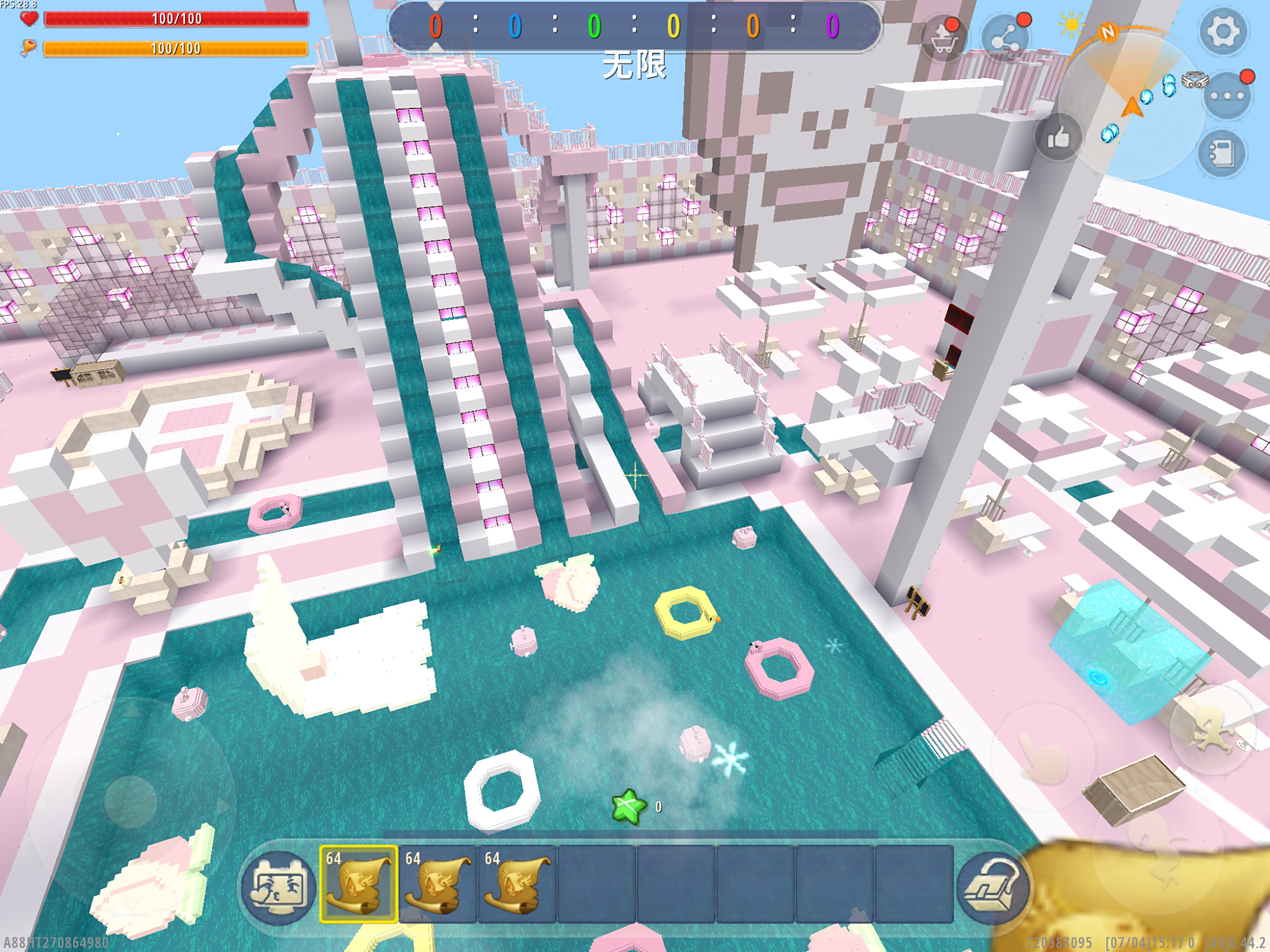 迷你世界:豪华建筑鉴赏,大神作品值得我们学习!