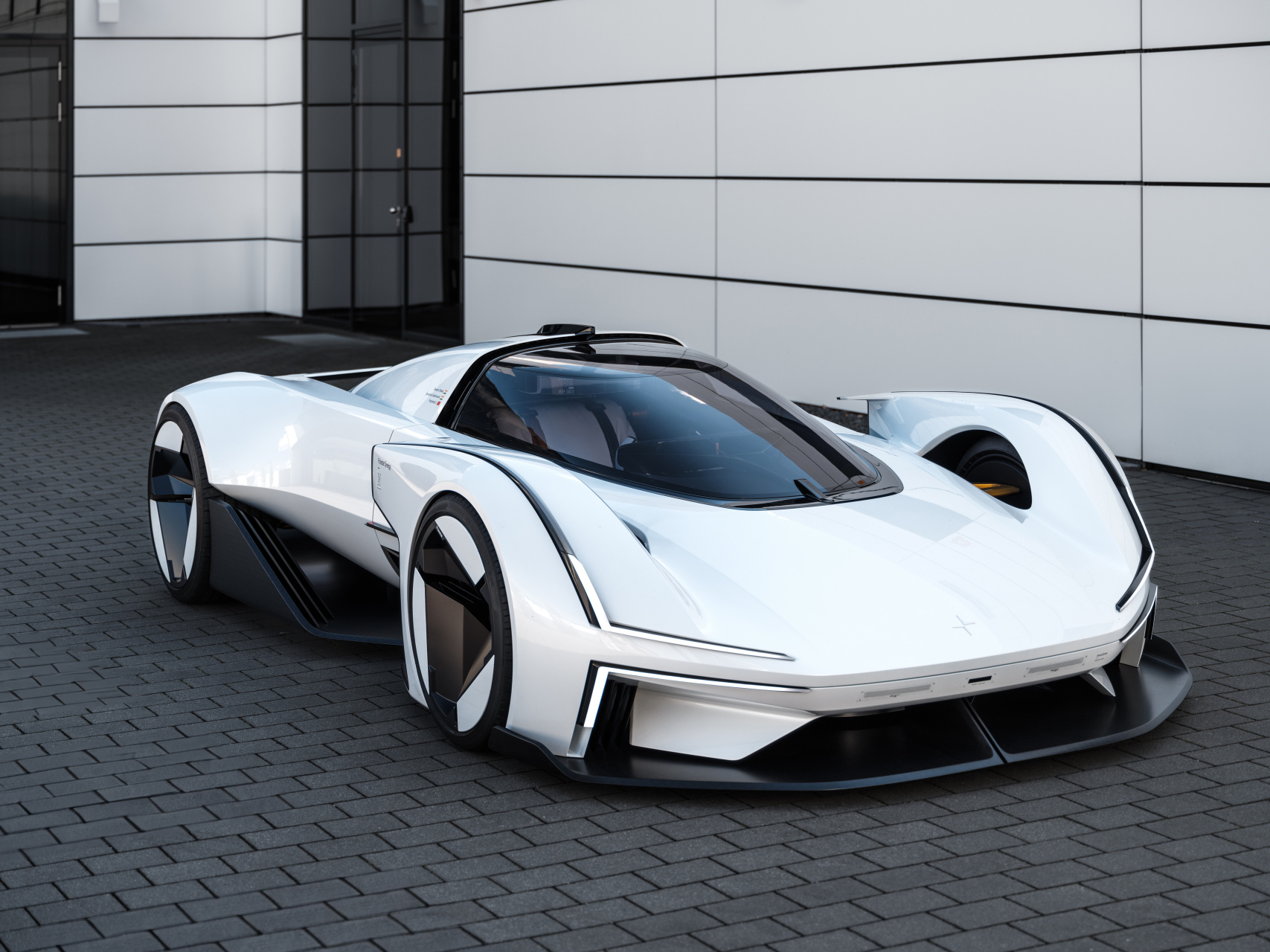 极星polestar synergy概念车,整得跟赛车似的,帅得一塌糊涂[馋嘴]
