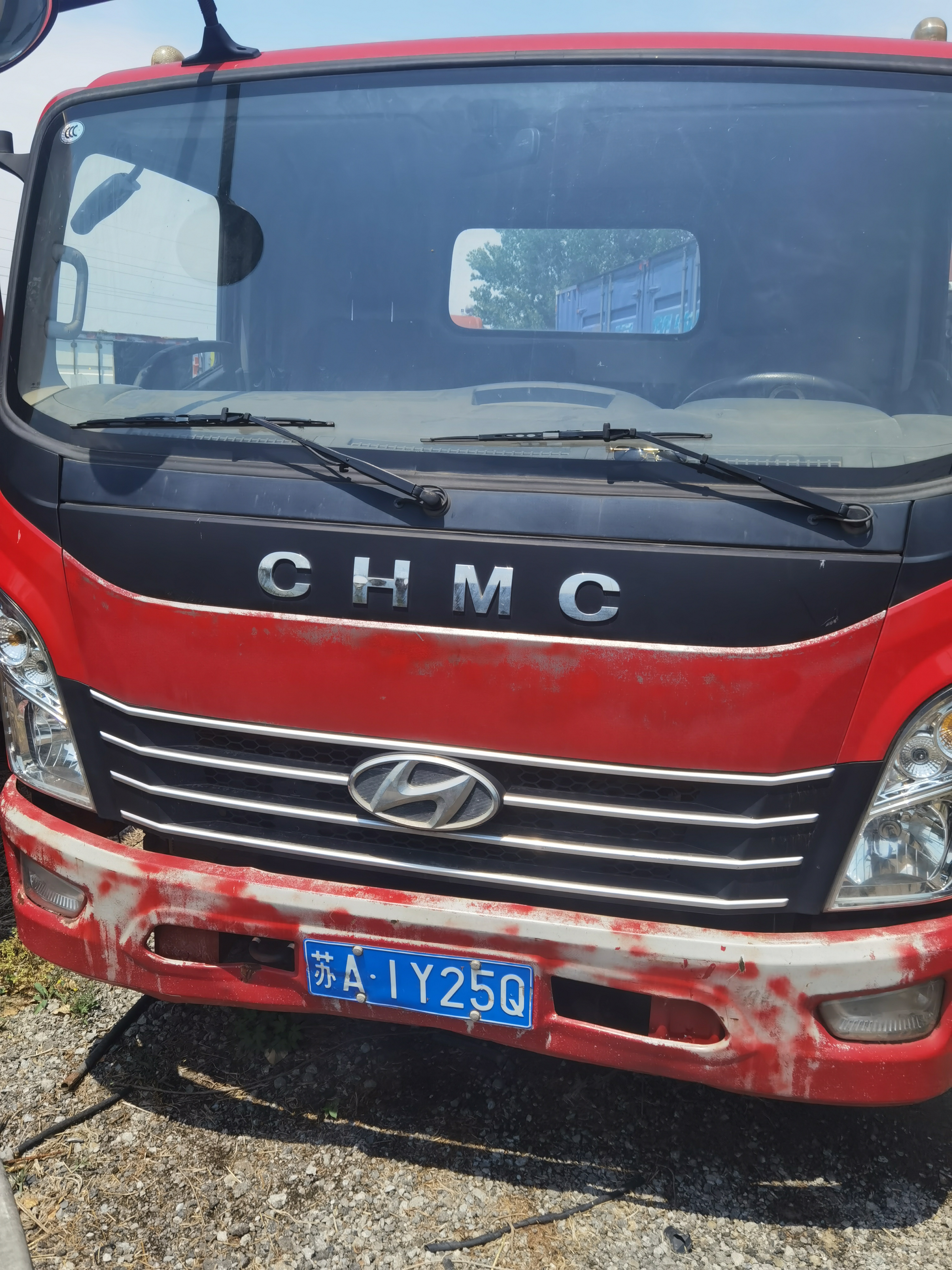 蓝牌洒水车