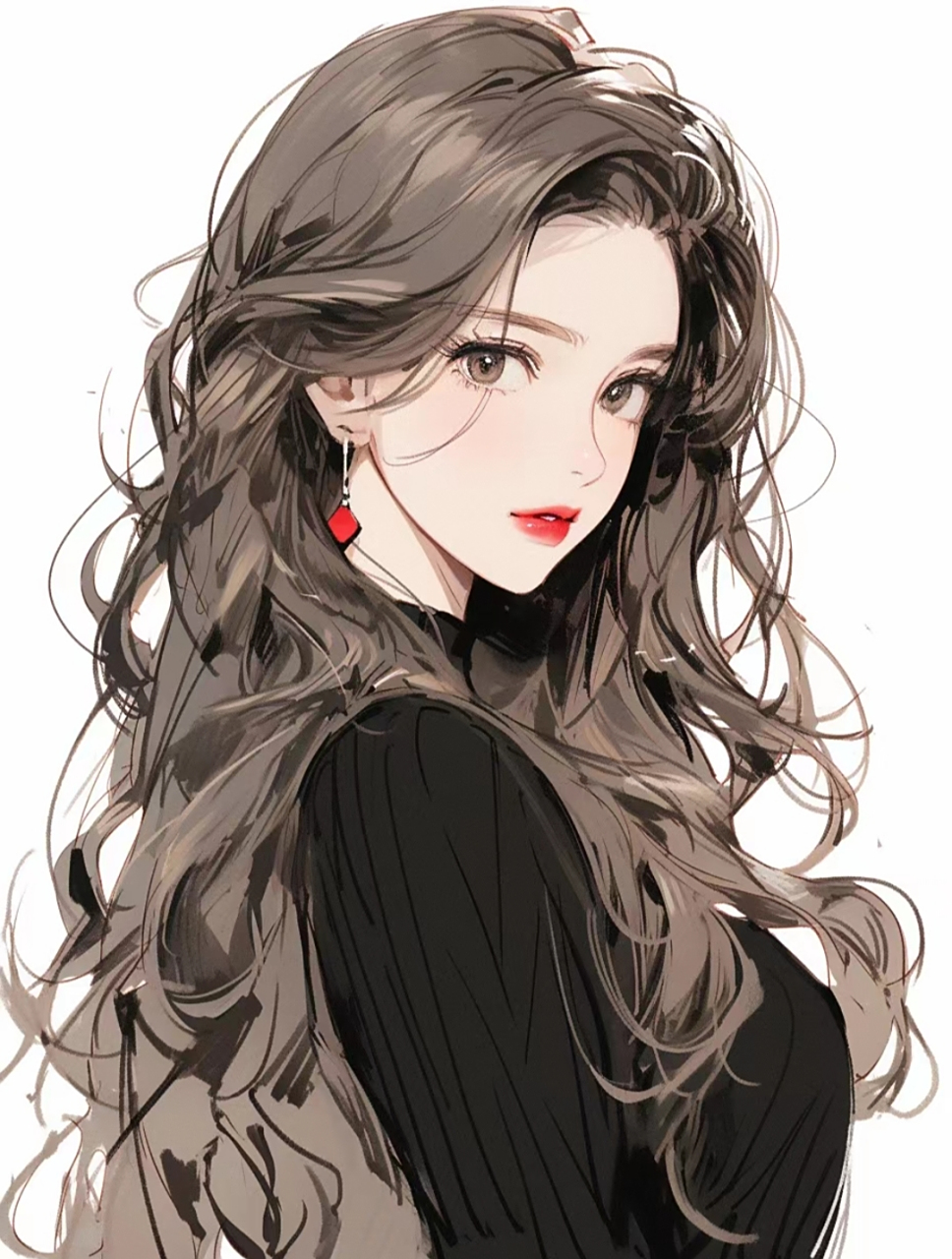 女生头像:御姐范