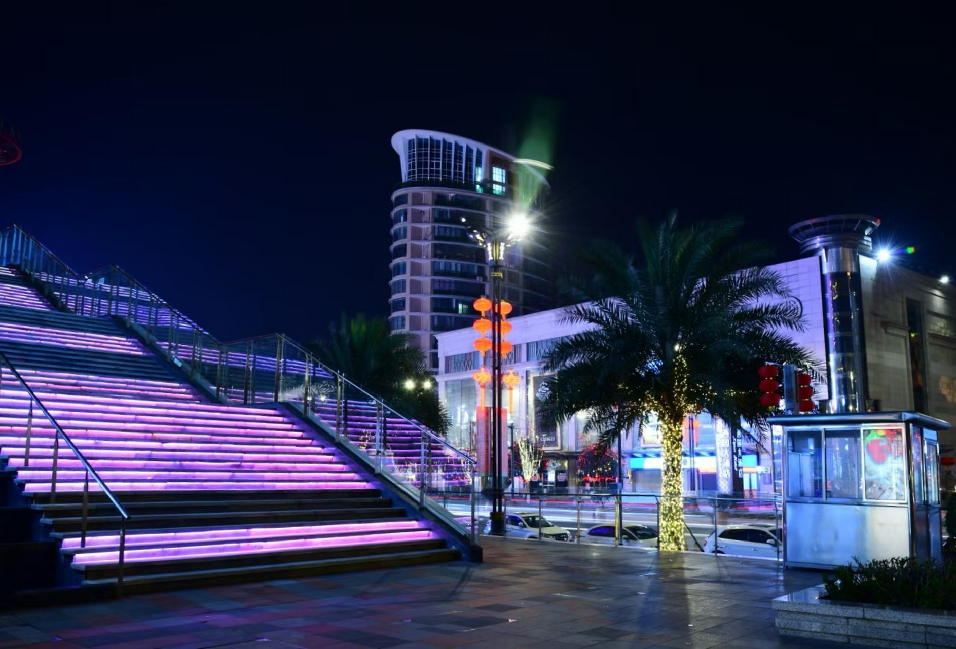 华灯初上的广汉雒城