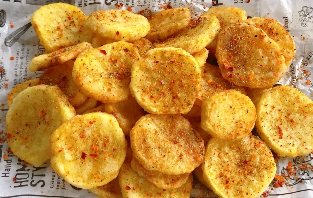 自制懒人解馋小零食椒盐土豆片!